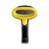 Pihukoodilugeja QOLTEC 50867 — 1D/2D laserskanner, USB-juhtmega, 600 mm lugemisulatus, kollane/must