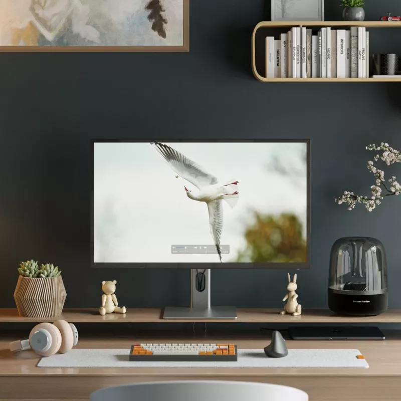 ALOGIC 32C4KPD LED-ekraan 81,3 cm (32) 3840 x 2160 pikslit 4K Ultra HD Alumiinium - Must (32C4KPD)