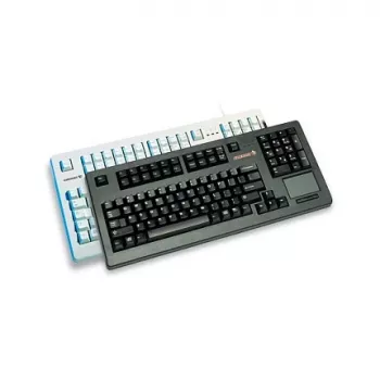Juhtmega Cherry TouchBoard G80-11900 Šveitsi paigutusega must klaviatuur, 105 klahvi, USB, 1,75 m kaabel