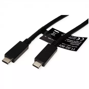 USB-kaabel ROLINE 11.02.9056 0.5m USB 3.2 Gen 2 10 Gbit/s USB C Must