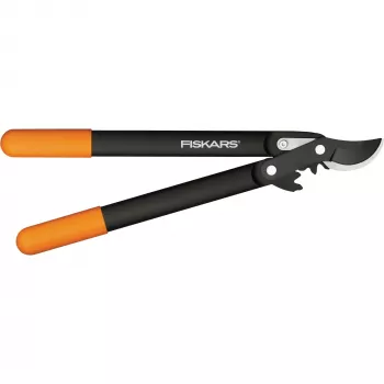 Fiskars 1001555 oksakäärid Bypass must, oranž