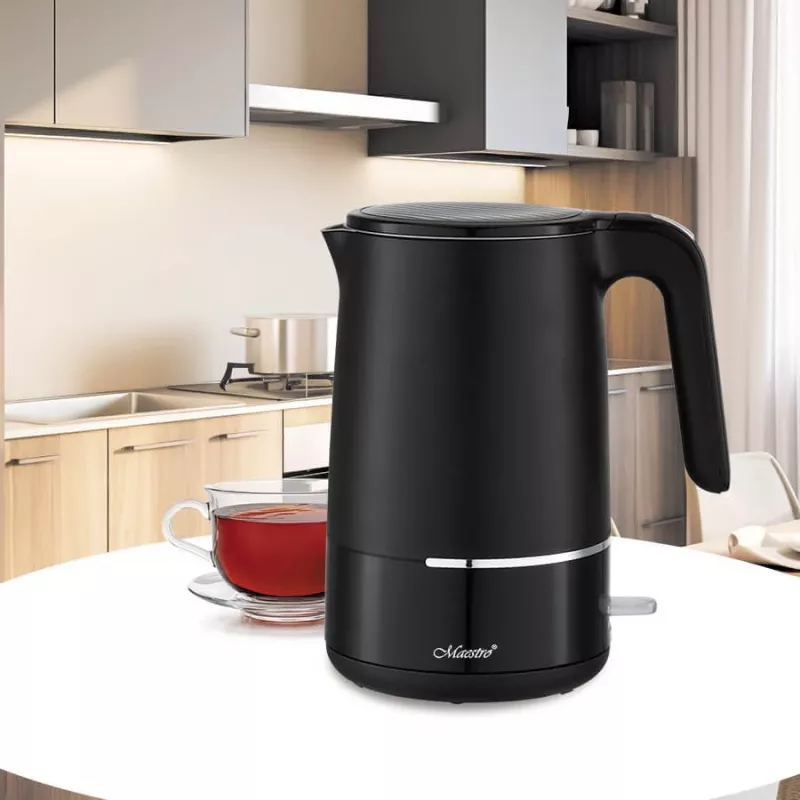 Maestro MR-037 elektriline veekeetja 1,7 L 1800 W (MR-037-BLACK) Must
