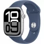 Apple Apple Watch Series 10 GPS 46mm hõbedane alumiiniumkorpus Denim rihmaga