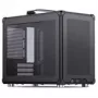 Jonsbo C6 MAX arvutikorpus, mini korpus, Micro-ATX, karastatud klaas - must