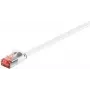 Wentronic Goobay CAT 6 lame patch-kaabel, U/FTP, valge, 15 m - vaskmaterjal (94922)
