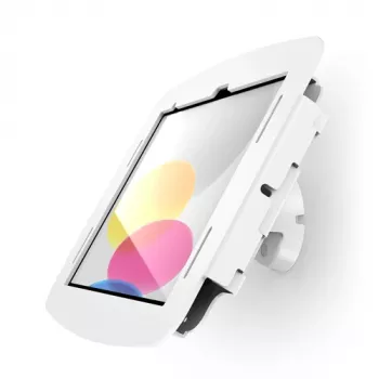 Compulocks iPad 10th-11th (A16) Gen Space Enclosure Bow Tilting Wall Mount valge - Mounting Kit (Enclosure, Kippbare Wall Mount)