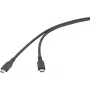 Renkforce USB-kaabel USB4 USB-C-pistik Must RF-6830438 (RF-6830438)