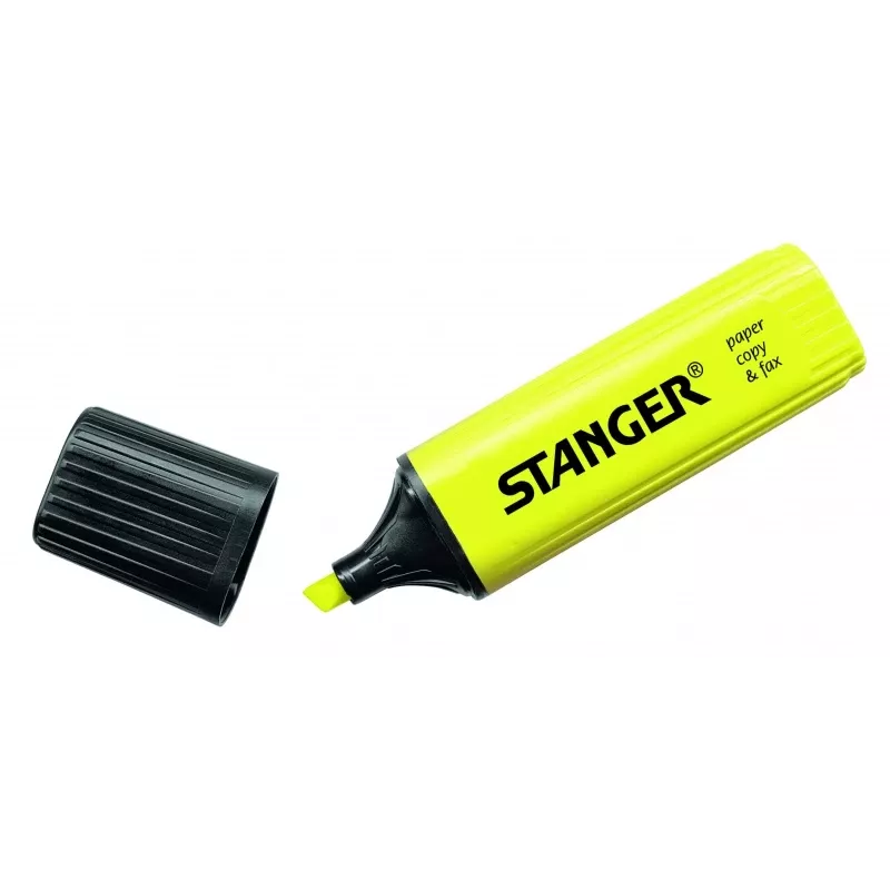 Markerstift Stanger 180001000 kollane 1–5 mm, meisliteraga, fluorestseeruv tint