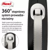 Flexi uus COMFORT 8 m must, hall koera sissetõmmatav jalutusrihm