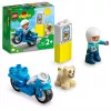 Mootorratta mängukomplekt LEGO Duplo Police 10967 liikuvate rataste ja politseifiguuriga