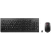 Lenovo 4X30M39497 klaviatuur kaasasoleva hiirega Universaalne RF-juhtmeta QWERTY USA inglise keel Must