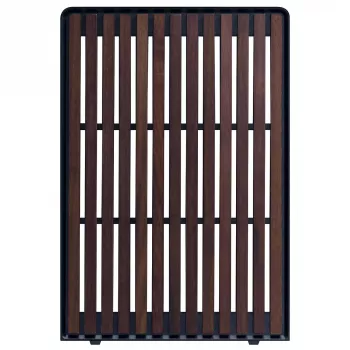 Mini-ITX/mATX arvutikorpus Lian Li A3-mATX Wood Edition — pähklipuust esipaneel, must korpus
