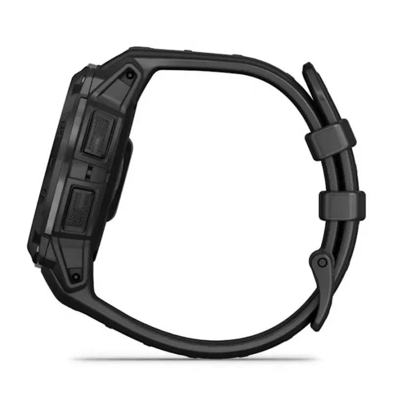 Nutikell GARMIN Instinct 3 45mm Solar Tactical Edition Must — 45mm, päikeseenergial laadimine, GPS, pulsikell