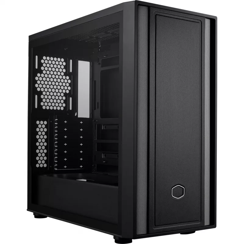 Cooler Master MasterBox 600 Lite PC korpus, MIDI-Torn, E-ATX, karastatud klaas - must