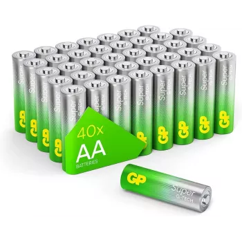 Alkaline AA patareid GP Long Lasting Power 1,5 V, 20 tk pakendis