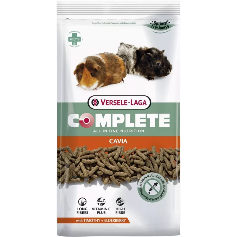 Snack Versele-Laga Cavia Complete maiuspala meriseale 1,75 kg koos D3-vitamiiniga