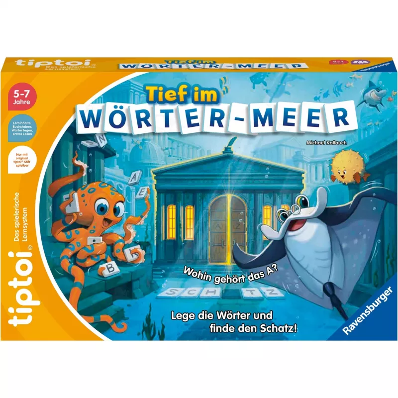 tiptoi Deep in the Sea of Words, lauamäng