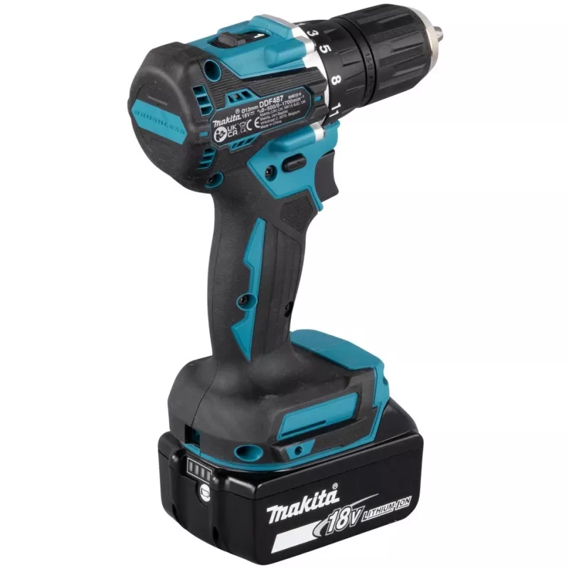 Makita DDF487Z puur 1700 p/min 940 g Türkiissinine