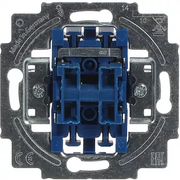 BUSCH JAEGER 2020/4 US - Juhtmega - Must - Hall - Vahelduvvool - 250 V - 71 mm - 25 mm