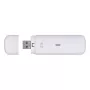 USB-mobiilimodem ZTE MF833N, kaasaskantav USB-vorming, 4G LTE-FDD/TDD kuni 150 Mbps, HSUPA/2G tugi, microSD-pesa, valge