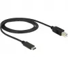 USB-kaabel DeLOCK 83601 USB 2.0 1m USB-C USB-B Must