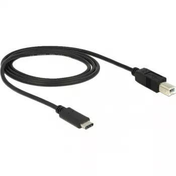 USB-kaabel DeLOCK 83601 USB 2.0 1m USB-C USB-B Must