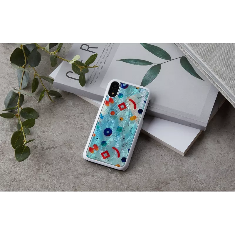 iKinsi nutitelefoni ümbris iPhone XR-ile — valge Poppin Rock kaitseümbris