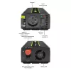 Autoinverter Qoltec Monolith 1200 W must 12 V