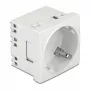 Pistikupesa CEE 7/3 DeLOCK 81425 250V 16A Valge