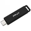 PNY Elite-X USB-mälupulk 64 GB USB Type-C 3.2 Gen 1 (3.1 Gen 1) Must (P-FDI64GELTXC-GE)