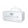 Kantav stereosüsteem Muse M-28RDW — CD/MP3-mängija, FM/MW-tuuner, 3 W RMS, valge, 1,4 kg