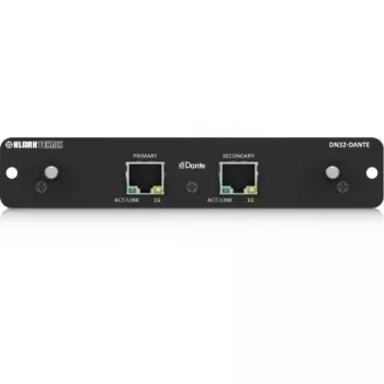 Klark Teknik DN32-DANTE laienduskaart DANTE Series M jaoks