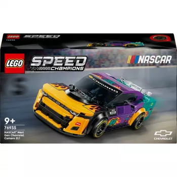 Ehituskomplekt LEGO Speed Champions 76935 NASCAR Next Gen Chevrolet Camaro ZL1, 328 tk, 1 minifiguur, vanus 9+