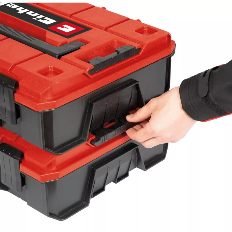 Tööriistakohver Einhell E-Case S-F must punane