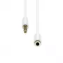 Pikenduskaabel ProXtend M4EXS-02W 4-kontaktiline õhuke, 2 m pikkus