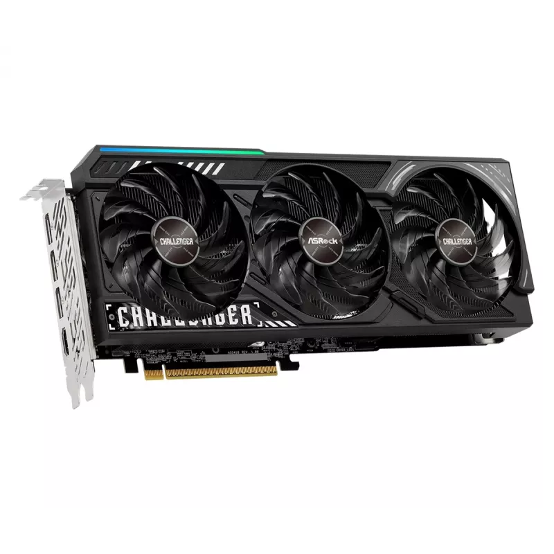 Videokaart ASRock Challenger Radeon RX 9070 XT — 16 GB GDDR6, 256-bit, PCIe 5.0, 3-ventilaatoriga aktiivjahutus