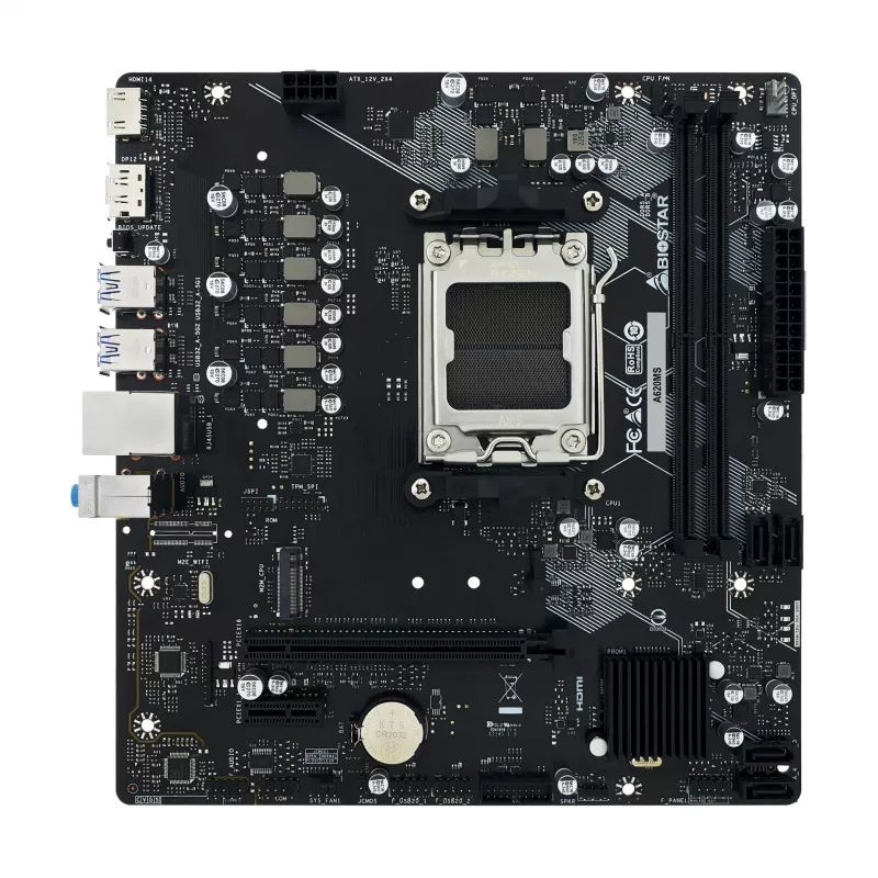 Biostar A620MS AM5 Micro-ATX emaplaat