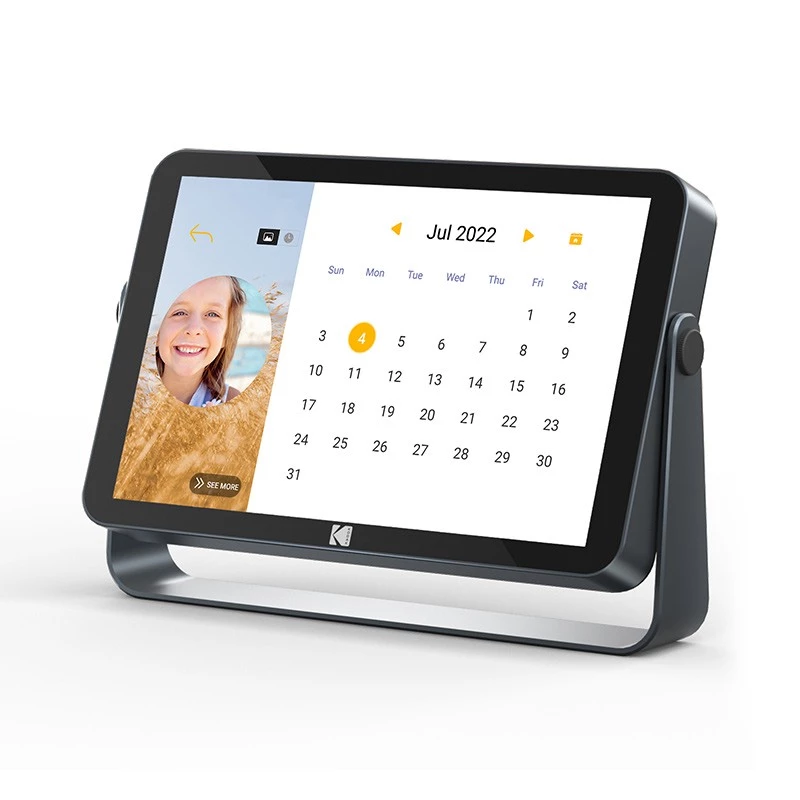 WiFi-kaamera Kodak RWF-109V suitsuhall — siseruumide Wi‑Fi turvakaamera, kompaktne disain