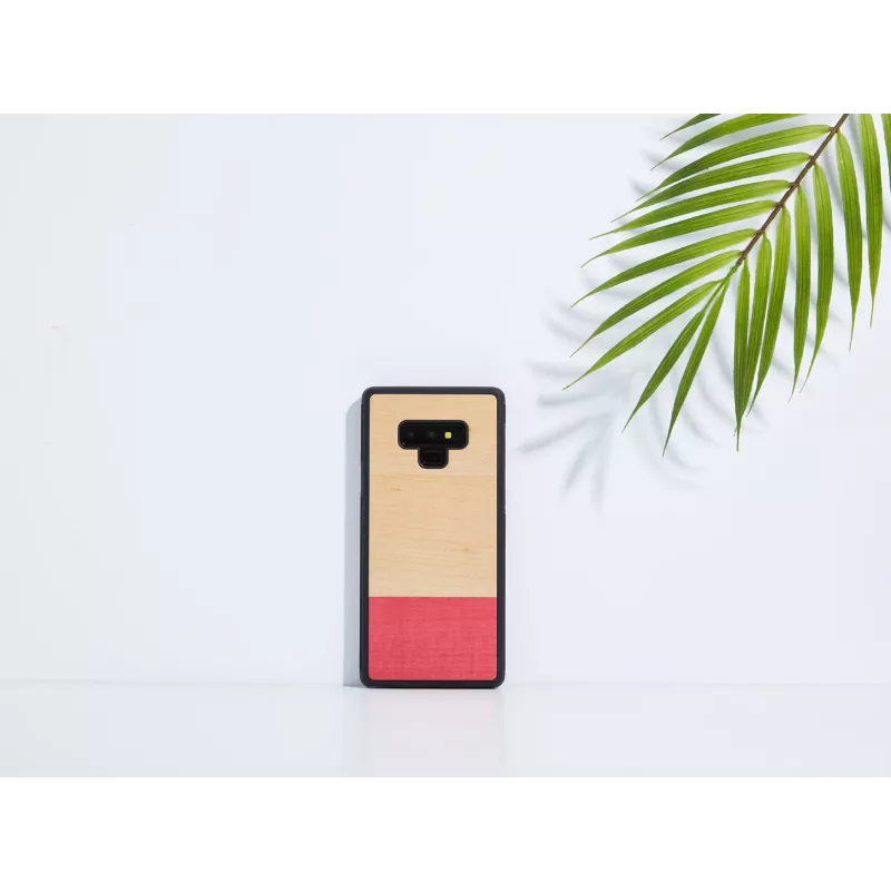 Nutitelefoni ümbris man and wood Galaxy Note 9 jaoks — must, sobimatu disain