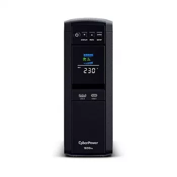 CyberPower CP1600EIPFCLCD katkematu toiteallikas (UPS) Line-Interactive 1.6 kVA 1000 W 6 vahelduvvoolupistikupesa