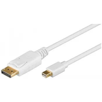 Wentronic Goobay DisplayPort mini DisplayPort adapterkaabel 1.2, 1 m - Mini DisplayPort-pistik > DisplayPort-pistik (52858)