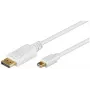 Wentronic Goobay DisplayPort mini DisplayPort adapterkaabel 1.2, 1 m - Mini DisplayPort-pistik > DisplayPort-pistik (52858)
