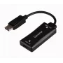 Video kaabli adapter GEMBIRD A-HDMIF30-DPM-01 HDMI tüüp A DisplayPortile 0,15 m must