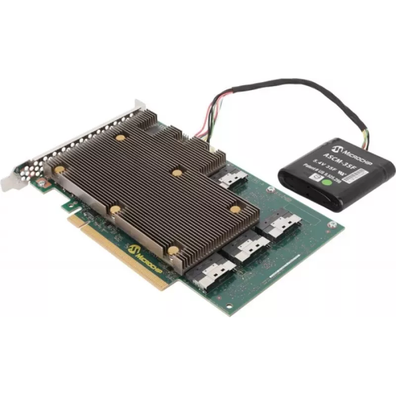 Microchip Technology SmartRAID 3258Up-32i/e RAID-kontroller PCI Express x16 24 Gbit/s