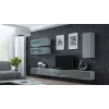 Cama TV-alus VIGO 140 30/140/40 valge/hall läikiv
