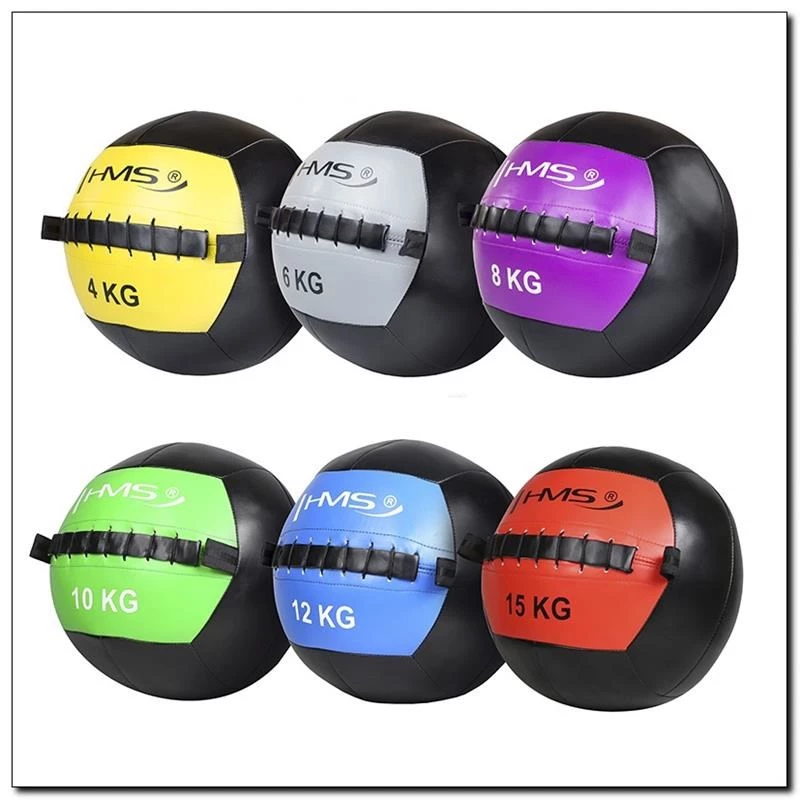HMS Fitness WLB15 meditsiinipall 15 kg Must, Oranž
