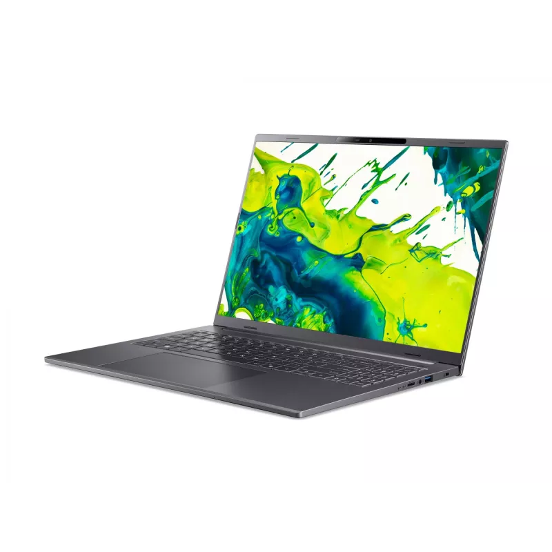 Acer Aspire 16 AI A16-11M - 180°-Scharnierdesign - Snapdragon X X1-26-100 - Win 11 Home - Qualcomm Adreno - 16 GB RAM - 512 GB SSD NVMe, QLC - 40,6 cm (16 tolli)