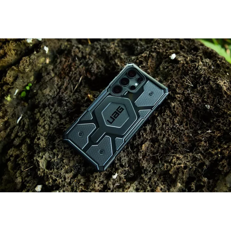 Urban Armor Gear Pathfinder Clear mobiiltelefoni ümbris 17,3 cm (6,8) Kaitseümbris Must, Hõbedane