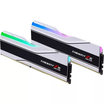 DIMM 32 GB DDR5-6000 (2x 16 GB) kahekomplekt, mälu valge, F5-6000J2636H16GX2-TZ5NRW, Trident Z5 NEO RGB, AMD EXPO
