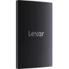 Kaasaskantav SSD Lexar SL500 1 TB — USB USB-C, USB 3.2 Gen 2x2, kuni 2000 MB/s, alumiiniumkorpus, 0,043 kg, must